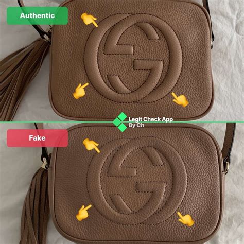 gucci soho shoulder bag real vs fake|how to spot a gucci bag.